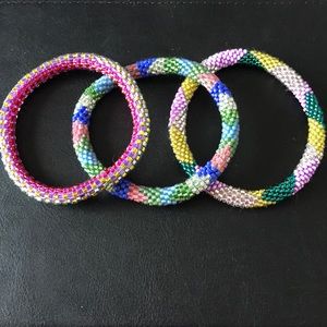 Beaded Bracelets from Nepal